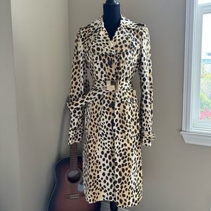 L.A.M.B. Mama Cheetah Trench Coat